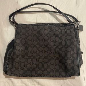 Coach Saddle Bag Black
